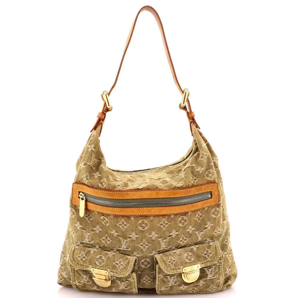 Louis Vuitton GM Baggy Handbag Denim